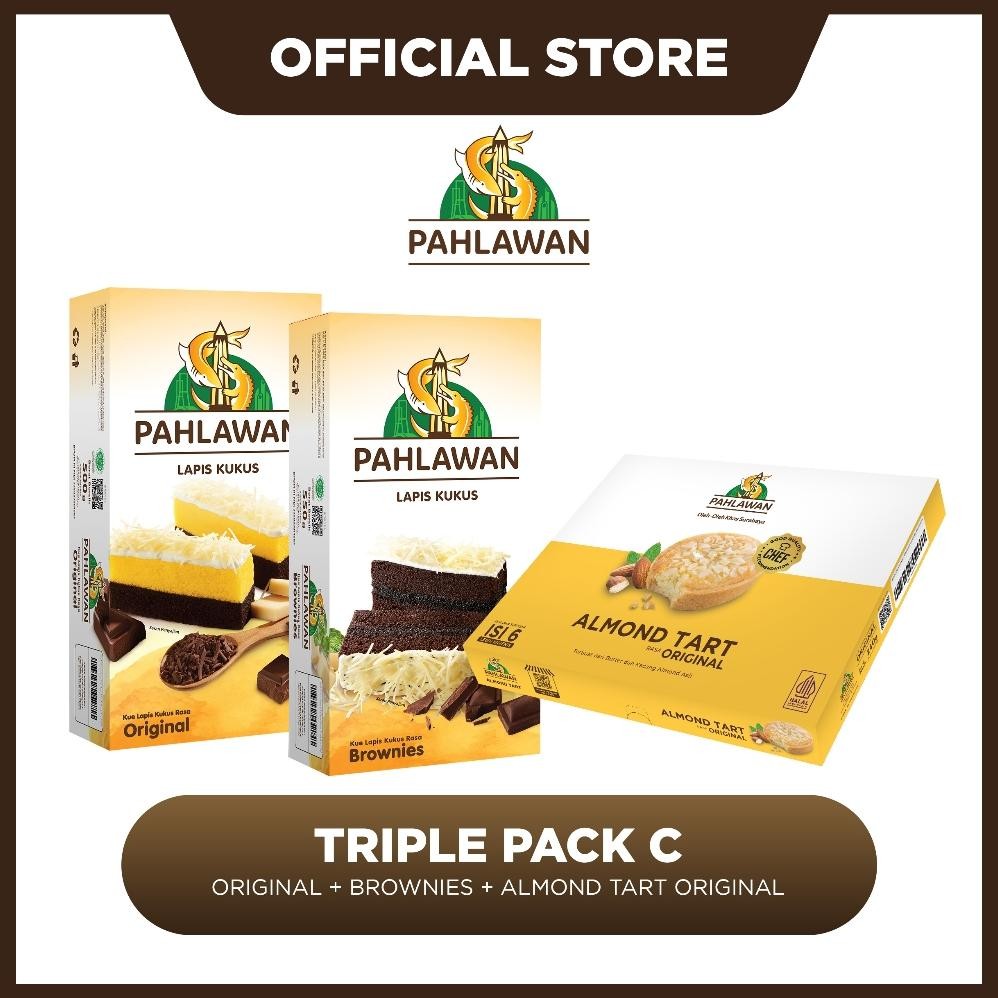 

NO_MORE Triple Pack C (Reguler - Original + Brownies + Almond Tart Original)