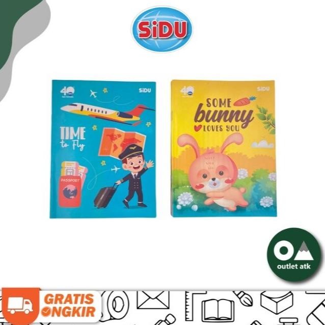 

Buku Tulis Sekolah SIDU 32 Lembar Isi 10 per Pack Nugi