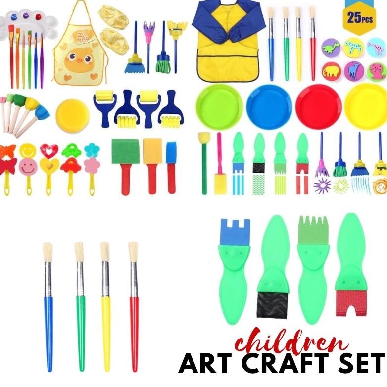 

children art craft sets painting set menggambar Nugi
