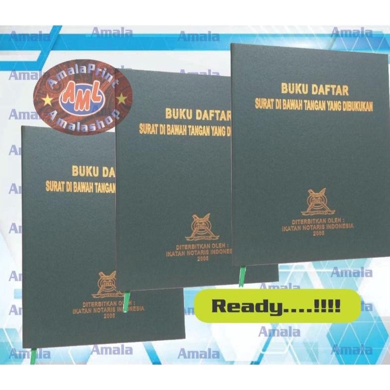 

Buku Warmerking/Buku Daftar surat dibawah tangan yang dibukukan Nugi