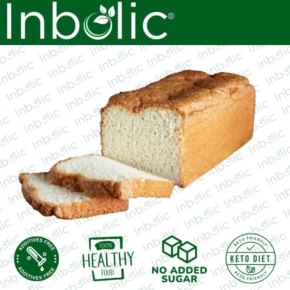 

NO_MORE Inbolic Low Carb Almond Bread | Roti Almond Rendah Karbohidrat | Roti Keto | Tanpa Tepung & Gula