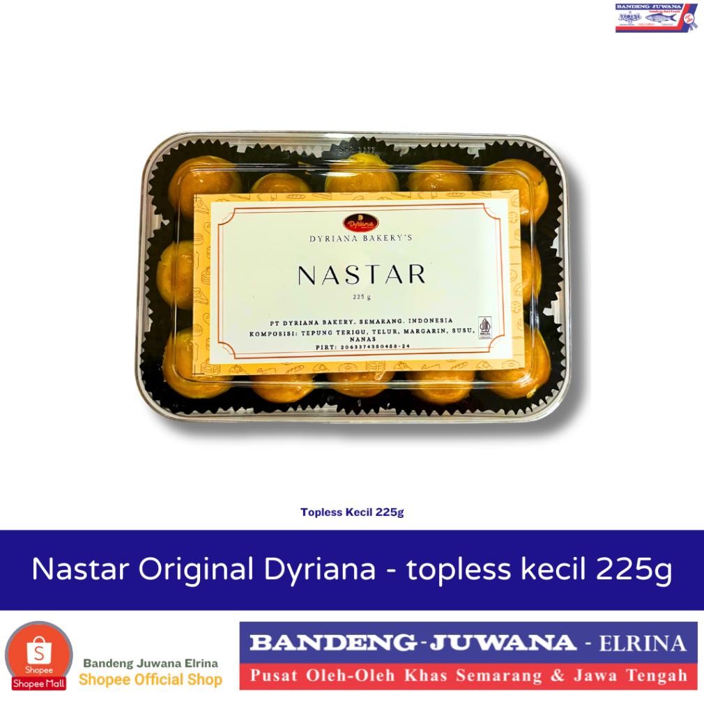 

NO_MORE Nastar Original Topless Kecil 225g merek Dyriana