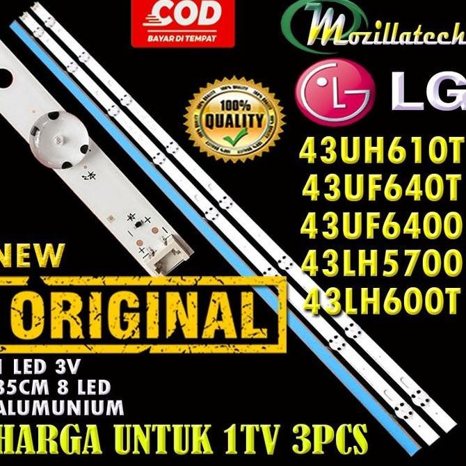 BACKLIGHT LG 43UH610T 43UF640T 43UF6400 43LH5700 43LH600T LLAMPU BACKLIGHT TV LG 43UH610 43UF640