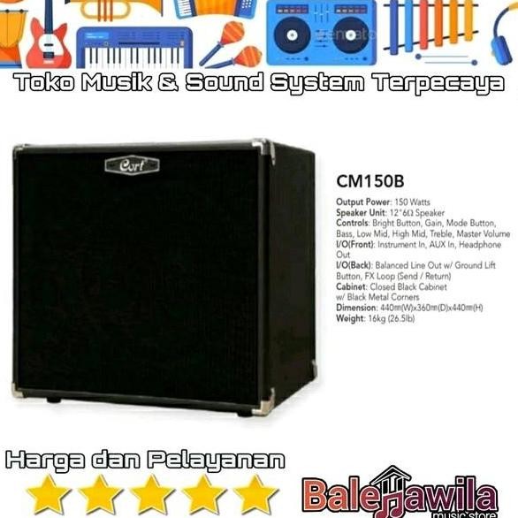 Cort Ampli Bass Cm-150B Ampli Bass Cort Cm150B Cm 150 B Original