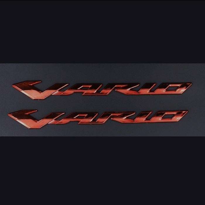 (Promo) (Sepasang)Emblem Vario Timbul 125/150, Emblem Vario Satu Set Timbul Bestseller