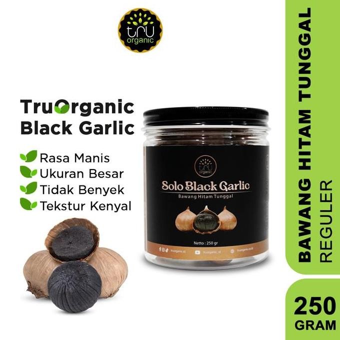 

Diskon! Black Garlic TruOrganic 250gr - Bawang Hitam Tunggal Premium Alami