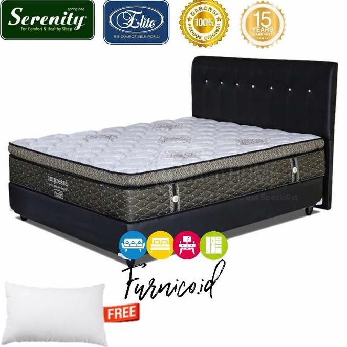 Impressa Pocket Latex Serenity By Elite Springbed