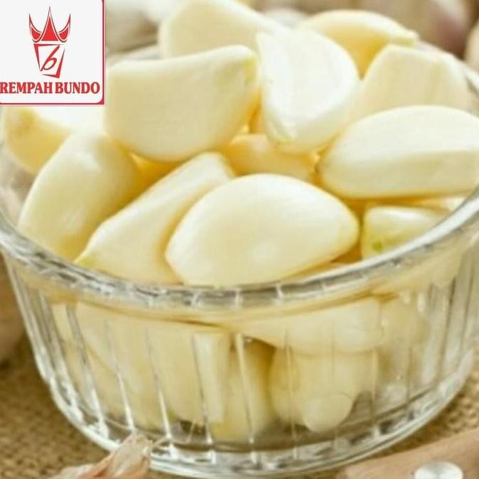 

Diskon! Bawang Putih Kating Kupas 1kg Daging Tebal Wangi