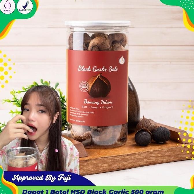 

Diskon! Black Garlic Tunggal HSD 500gr - Fermentasi 90 Hari Alami BPOM