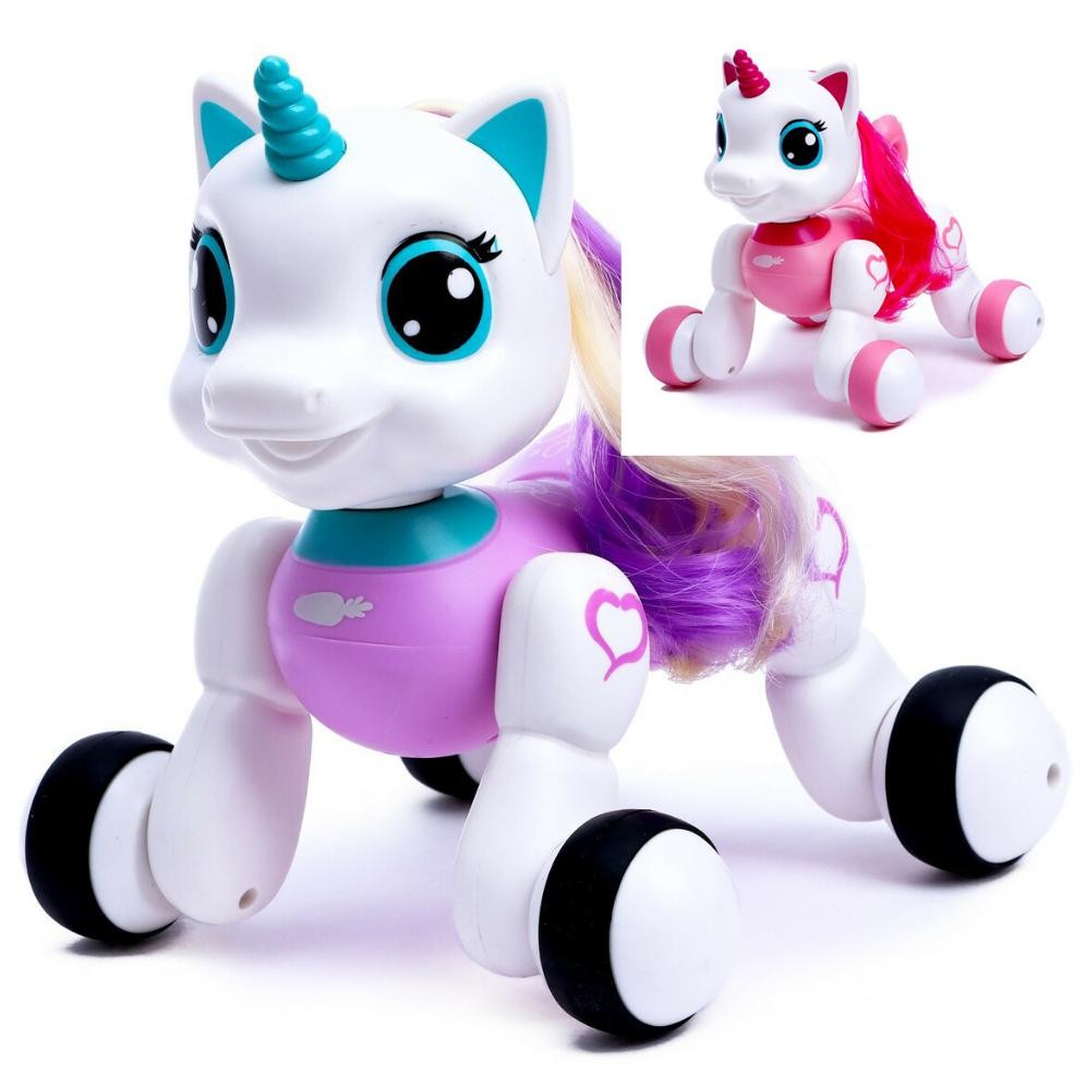 Terlaris Mainan Anak Robot  Kuda Poni / Unicorn Bisa Jalan / Boneka Unicorn Musik Berjalan - Pengen 