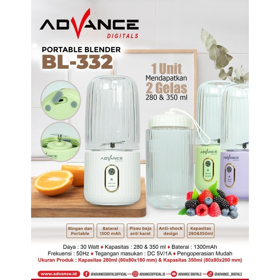KS Blender Advance Portable BL-332