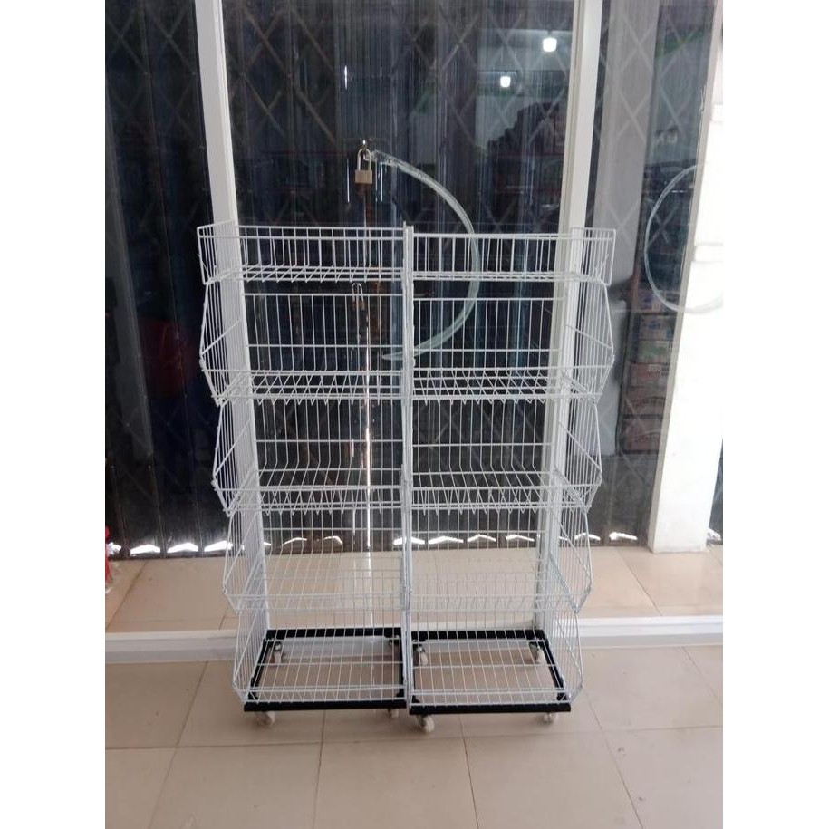 Keranjang Minimalis Rak Keranjang Rak Snack M45 - Mudah Digunakan