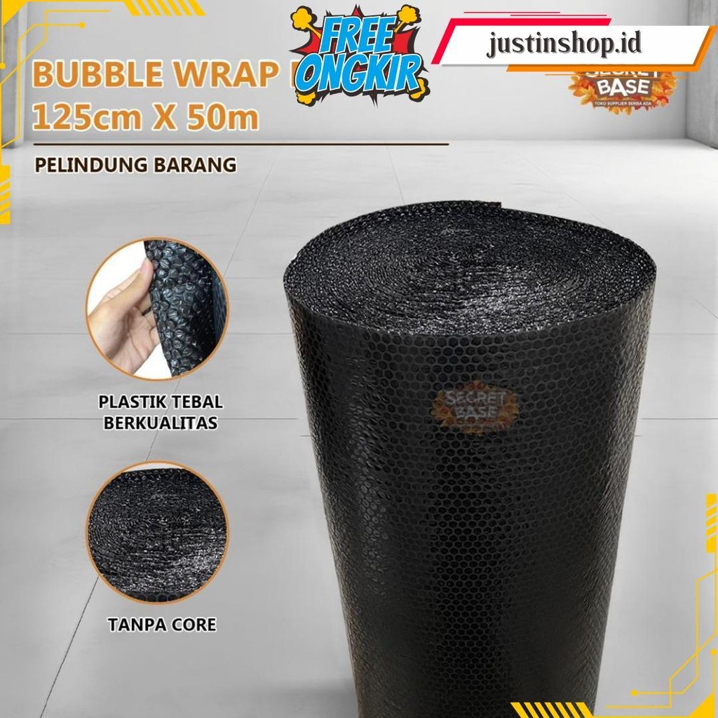 

(Gratis Ongkir) Bubble Wrap Rol 125Cm X 50M - Bubblewrap Packing Tebal Kuat Murah Berkualitas Original Produk