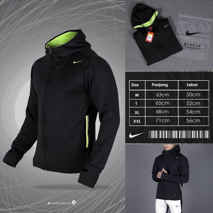 SO NIKE TRAINING JACKET THUMBHOLE | JUMPER RUNNING | JAKET NIKE SPORT ORI