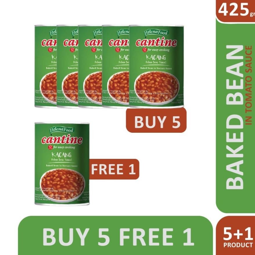 

NO_MORE Kacang dalam saus tomat Cantine Baked Beans in Tomato Sauce 425 gr