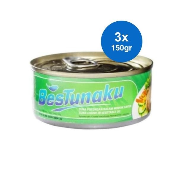 

NO_MORE Bestunaku Tuna Potongan Dalam Minyak Sayur 3 x 150 gr