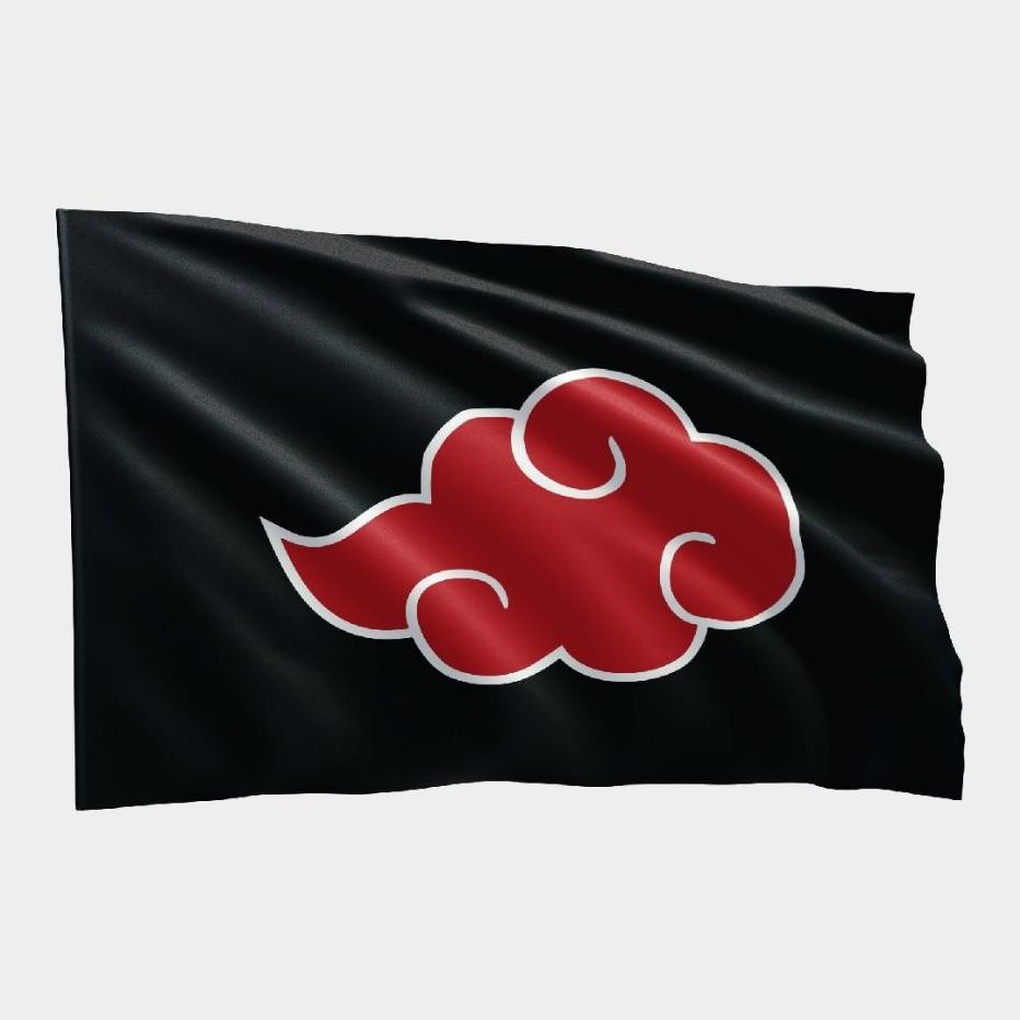 Bendera Anime Akatsuki Naruto