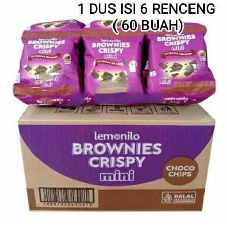 

Lemonilo Brownies Crispy 1 Dus Isi 6 Renceng
