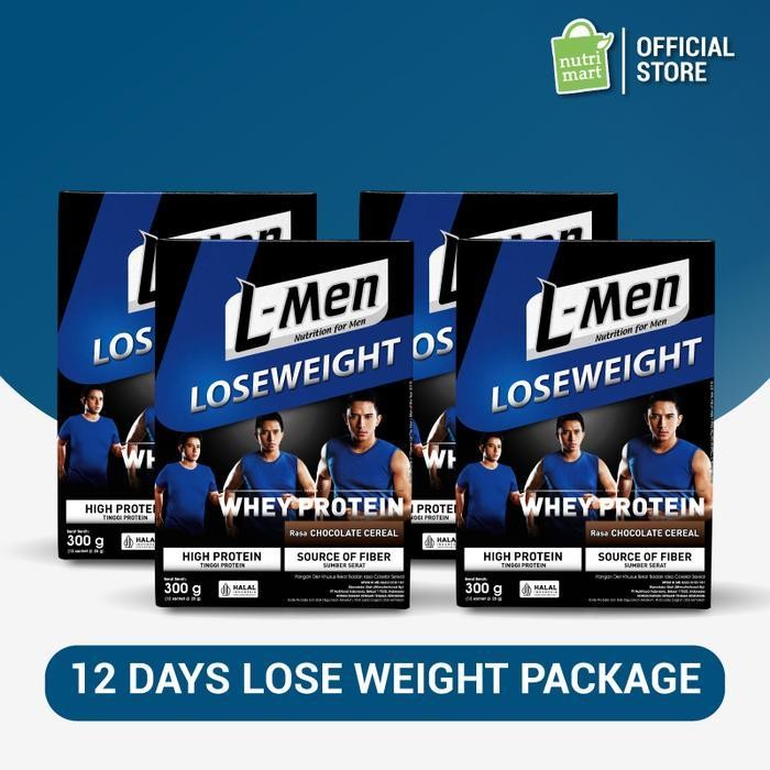 

12 Days Lose Weight Package: L-Men Lose Weight Chocolate Cereal 300Gr