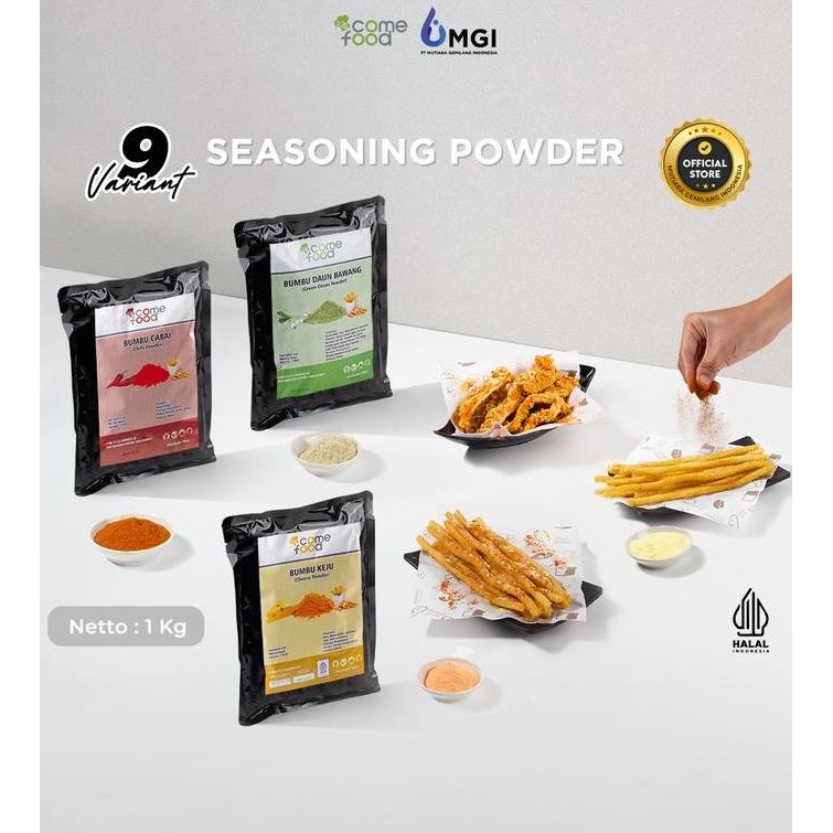 

Bumbu Tabur Snack Cemilan Aneka Rasa Premium Import 1 Kg MRS