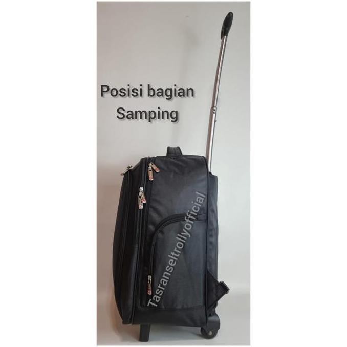 Tas Ransel Troly Laptop 19" Polo Interclub 100% Ori Sekolah