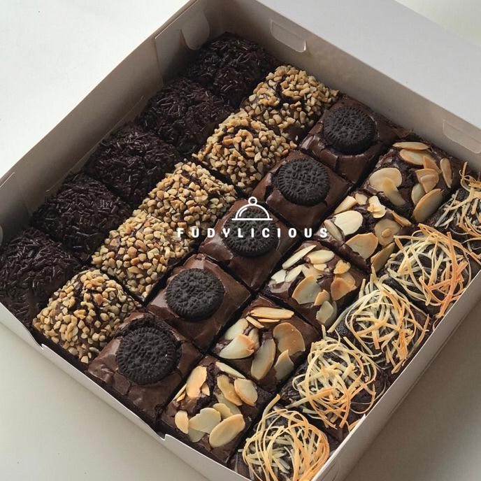 

New Variants Fudgy Brownies Brownies Panggang Coklat