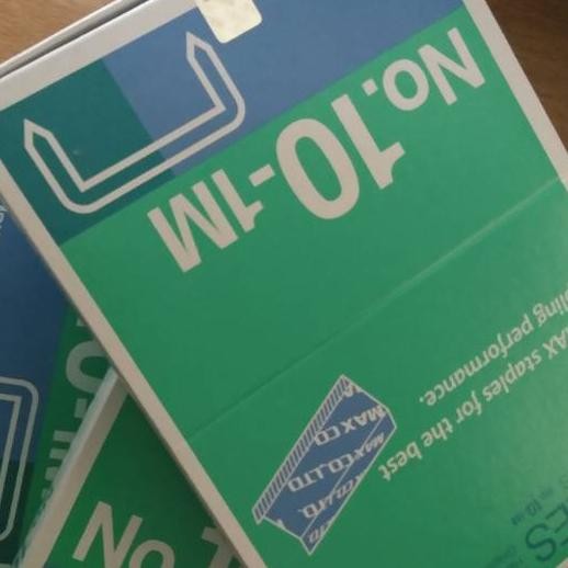 

Isi Staples Max No.10