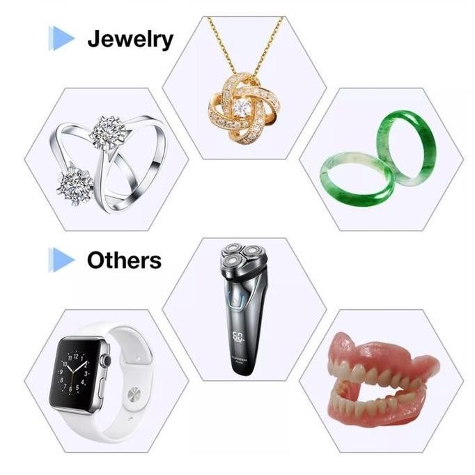 Weilai Wl-963 Mesin Ultrasonic Cleaner Jewelry Glasses Cleaning