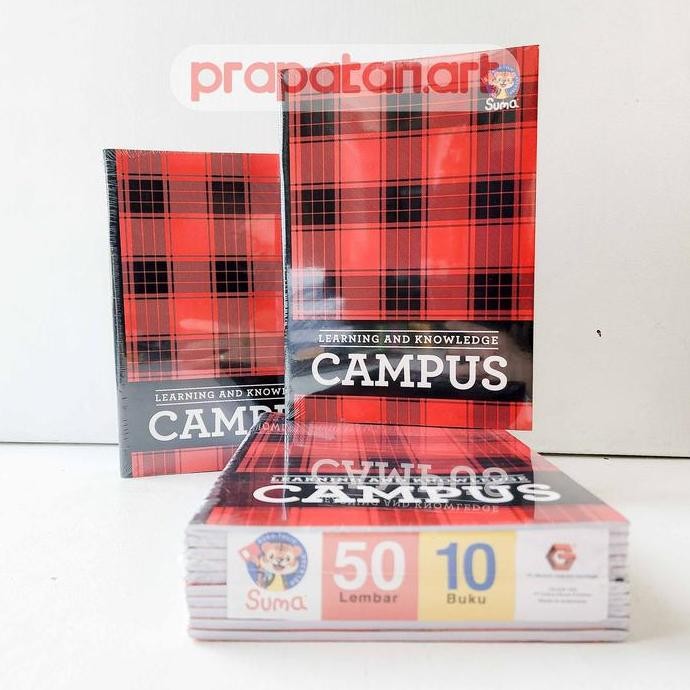 

READY BUKU TULIS SUMA 50 LEMBAR UKURAN 17.5X25CM 1 PAK ISI 10 BUKU