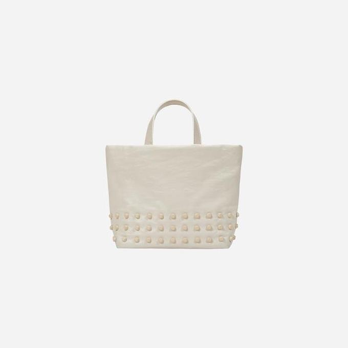 Kwani Stud Tote Bag Cream Small