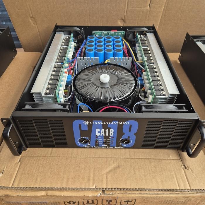 POWER AMPLIFIER CA 18/CA18 SOUNDSTANDAR ( BODY PANJANG )CA18