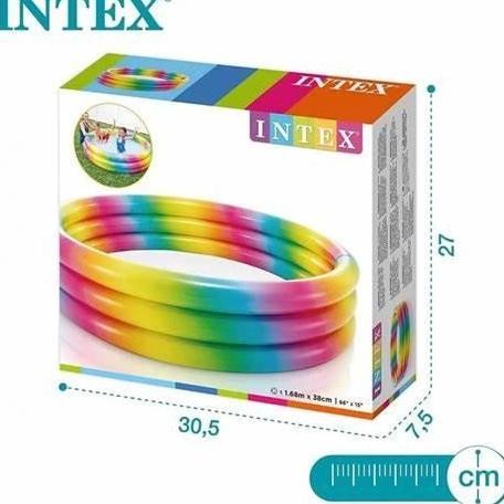 Kolam Renang Anak Jumbo Wild Geometry Pool 168 Intex 58449 Jumbo