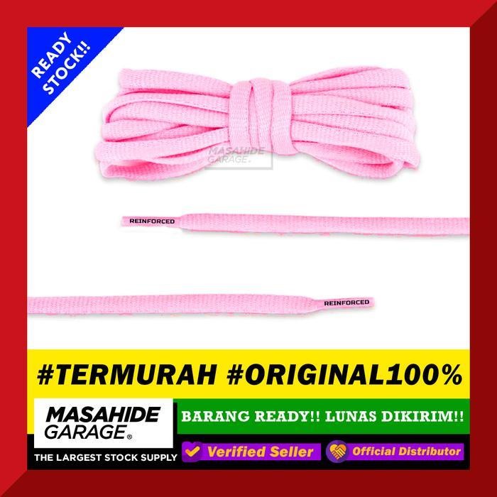 Reinforced Shoelaces Tali Sepatu Oval Pink Nike Sb Dunk Air Jordan Berkualitas