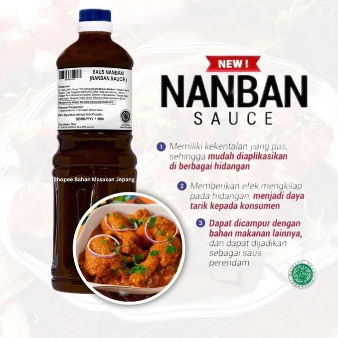 

Promo Kewpie Nanban Sauce 1.2kg Saus Chicken Nanban Jepang Halal