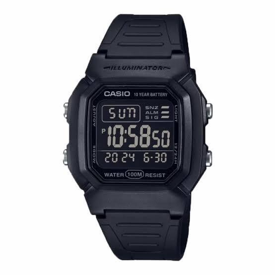 Jam Tangan Casio W-800H-1B Original w800h w800 Berkualitas