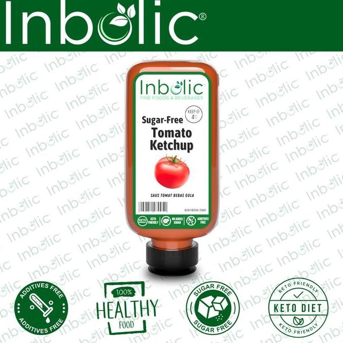 

Promo Inbolic Saus Tomat Tanpa Gula - Sugar Free Ketchup Keto Diabetic Friendly 250ml