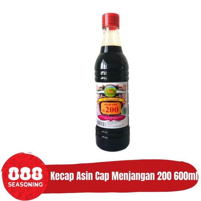 

Promo Kecap Asin Cap Menjangan No.200 600ml - Kecap Asin Tradisional Berkualitas