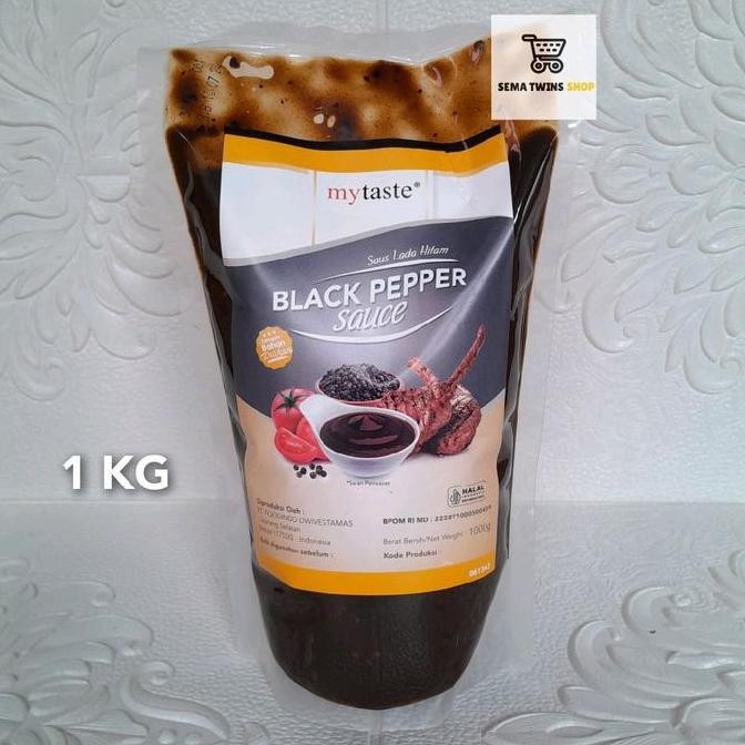 

Promo My Taste Saus Lada Hitam 1kg - Black Pepper Sauce Masakan Daging