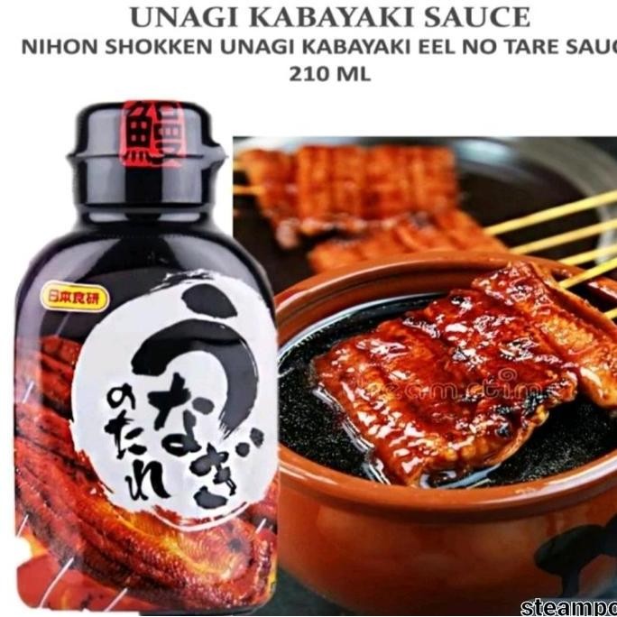 

Promo Saus Unagi Kabayaki Tare 210ml - Saus Ikan Eel Jepang Manis Grill Unagi