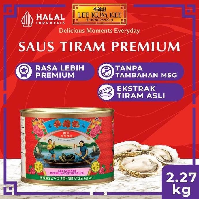 

Promo LEE KUM KEE Saus Tiram Premium 2.27Kg - Oyster Sauce Food Service