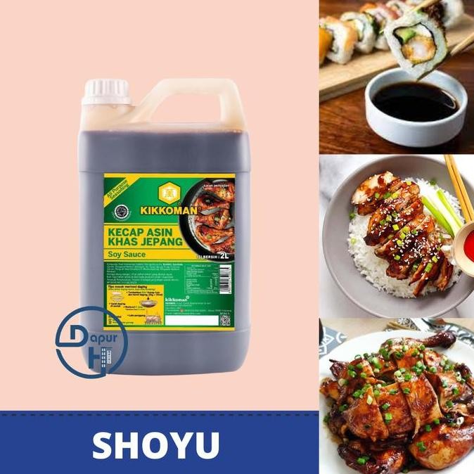 

Promo Kikkoman Soy Sauce 2L | Shoyu Sushi Sashimi | Kecap Asin Jepang HALAL
