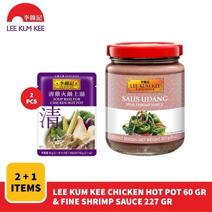 

Promo LEE KUM KEE Chicken Hot Pot & Shrimp Sauce | Saus Hotpot Udang Ayam 2.45kg
