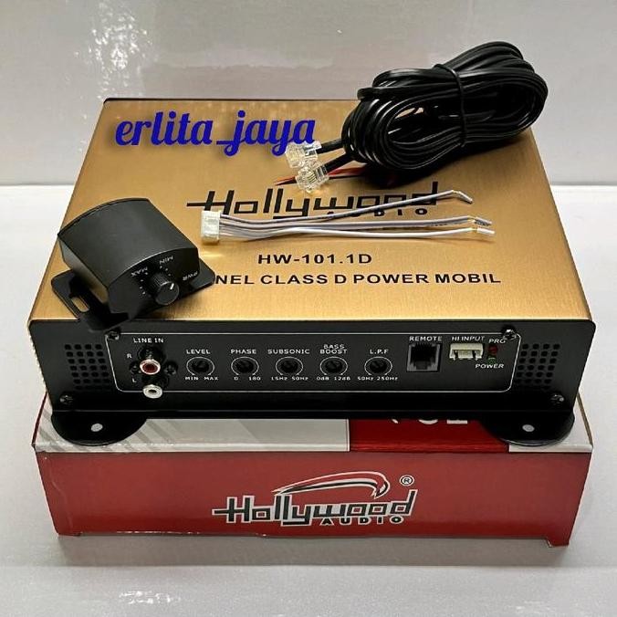 POWER MONOBLOK CLASS D HOLLYWOOD HW-101.1D