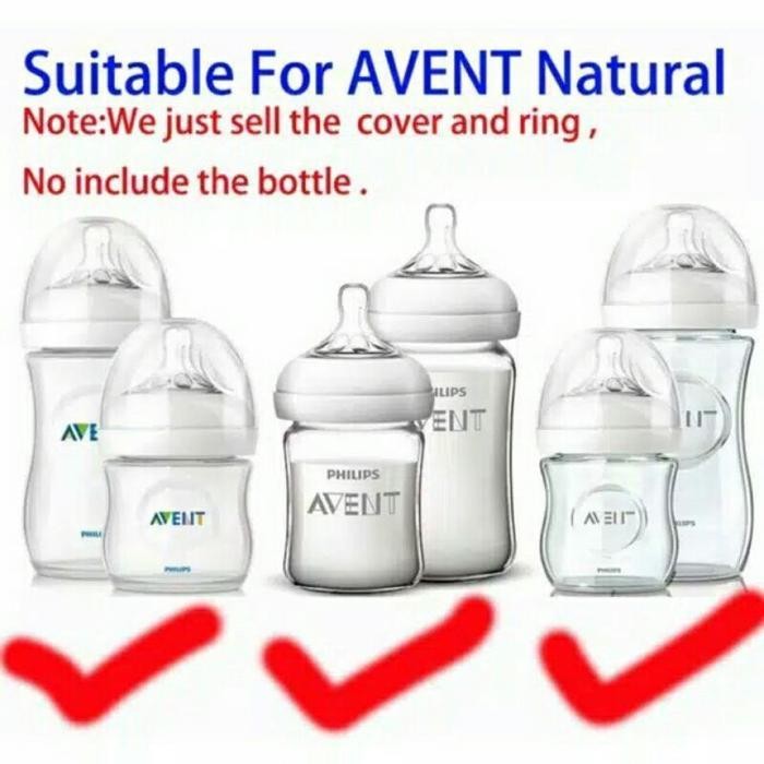 Skm Tutup Botol Susu Avent Natural / Ring Avent Natural / Cover Avent
