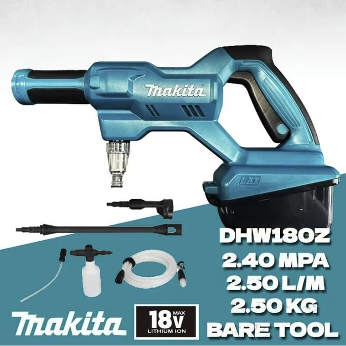 MPS Mesin Steam Cuci Mobil AC Jet Cleaner High Pressure Cordless Makita 18V DHW180 / Mesin Steam Cuc