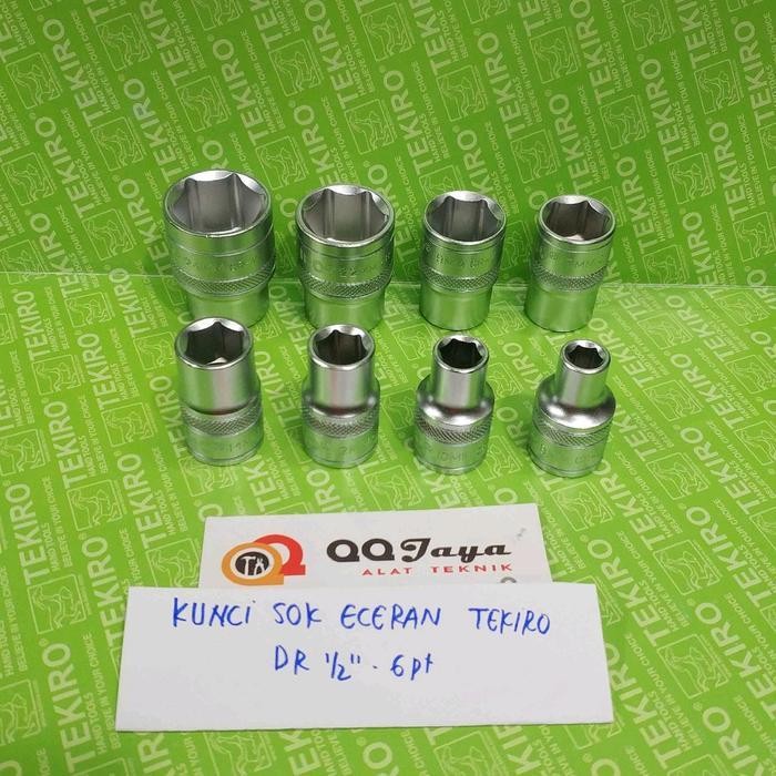 MPS Kunci sok Tekiro ecer - ukuran 8-24 mm - socket Tekiro DR 1/2 inchi