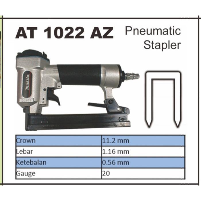

MPS Mesin Staples Makita AT 1022 AZ / Stapler Makita AT1022AZ