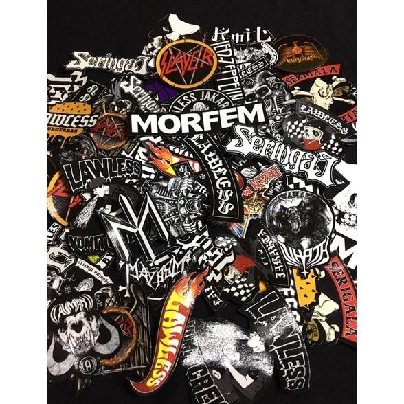

Original (Vol I) 32Pcs Stickerpack Laptop Stiker Band Musik Seringai Lawless Maternal Blacksabbath We69