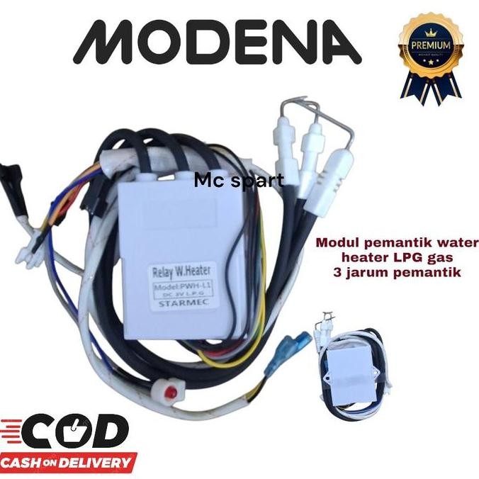 Modul Pemantik Water Heater Gas Lpg Modena Water  Heater Iginiton Terbatas