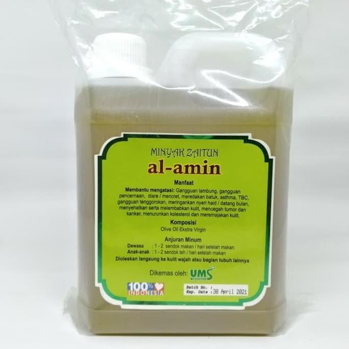

Minyak Zaitun Al-Amin Extra Virgin 500ml/0.5liter LA